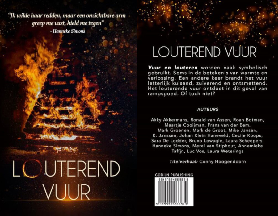Louterend vuur cover
