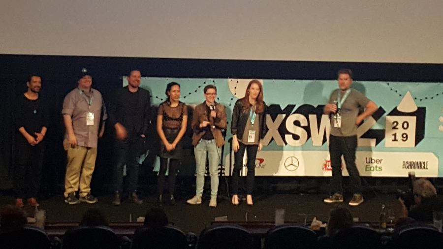 Cast and Crew Sister Aimee at SXSW