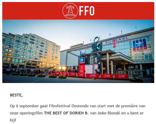Opening movie Ostend Film Festival